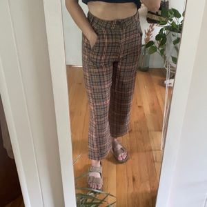 NWT FP Plaid pants